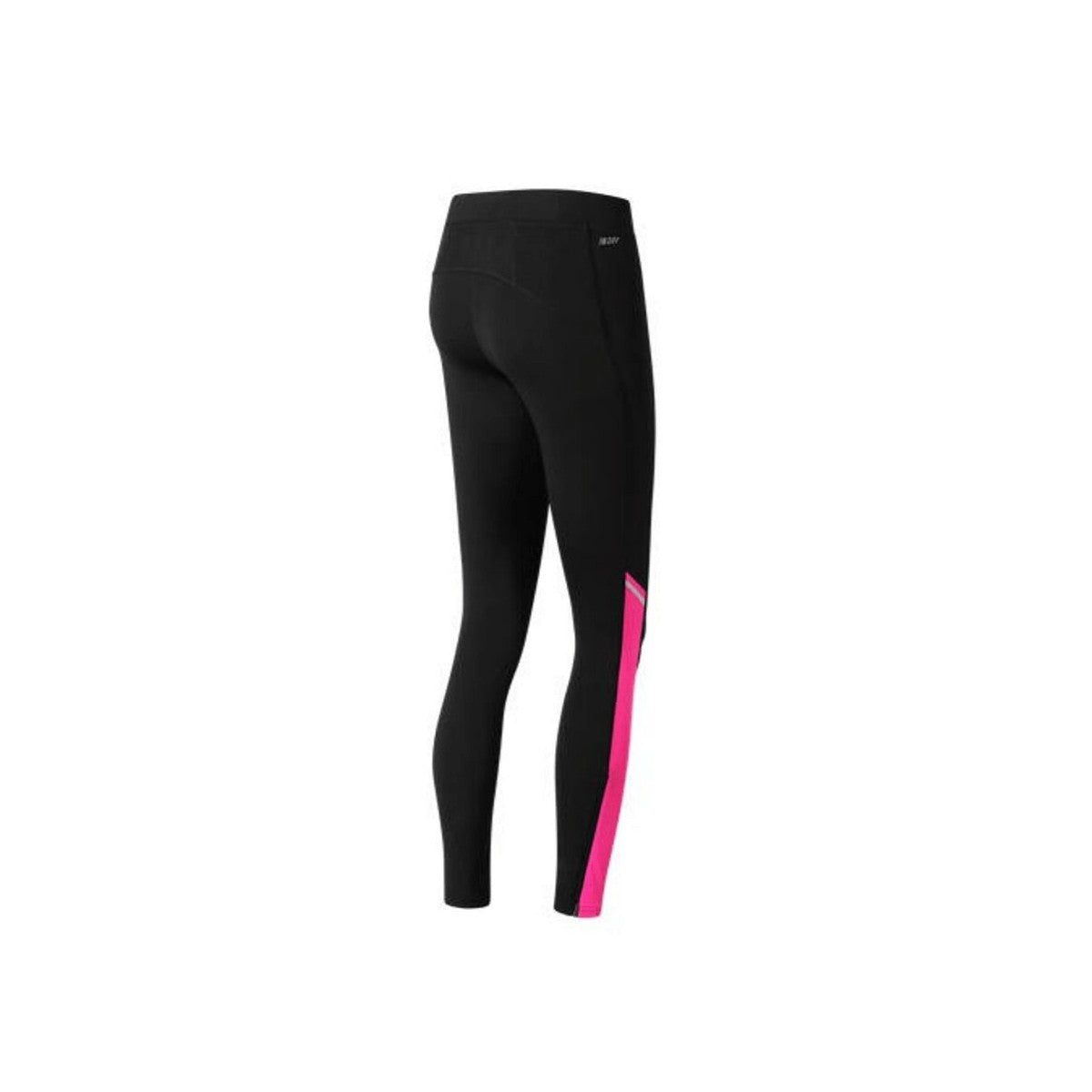 New Balance Accelerate black and pink long tights for women wp63132