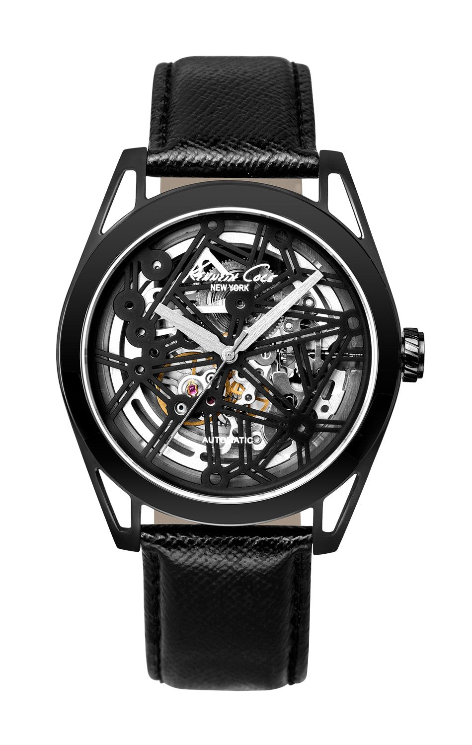 Kenneth Cole New York Men's KC8083 Automatic Analog Display Automatic Self Wind Black Watch