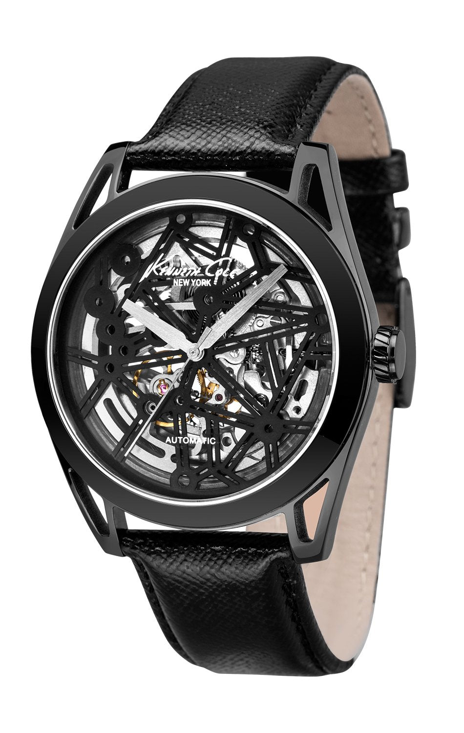 Kenneth Cole New York Men's KC8083 Automatic Analog Display Automatic Self Wind Black Watch