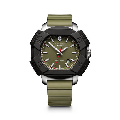 Victorinox 241683 Green Silicone Rubber Strap Men