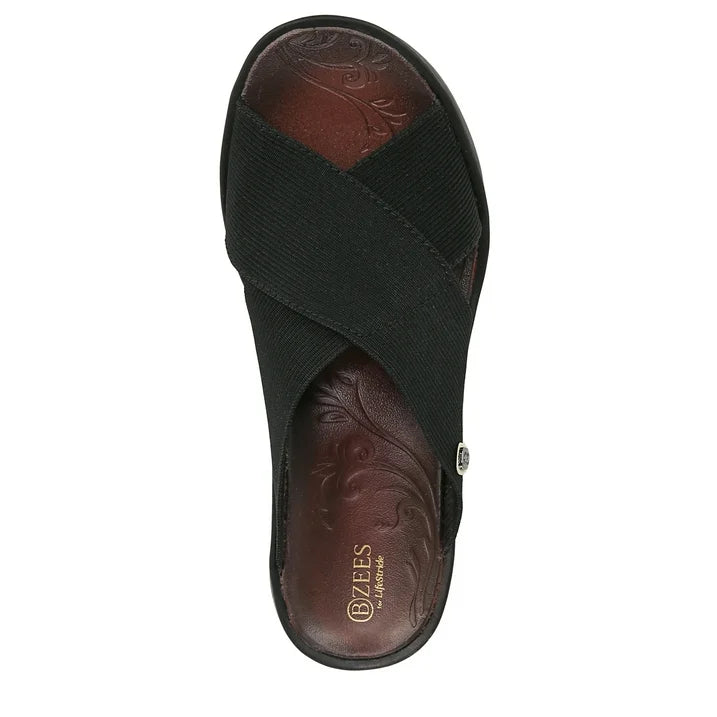 BZees Lifestride Desire Womens Sandals NAVY D4177F1001 - Medium & Wide Width