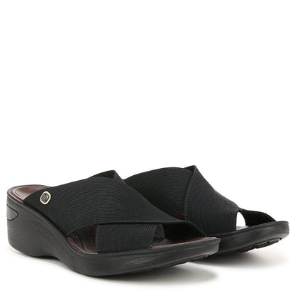 BZees Lifestride Desire Womens Sandals NAVY D4177F1001 - Medium & Wide Width