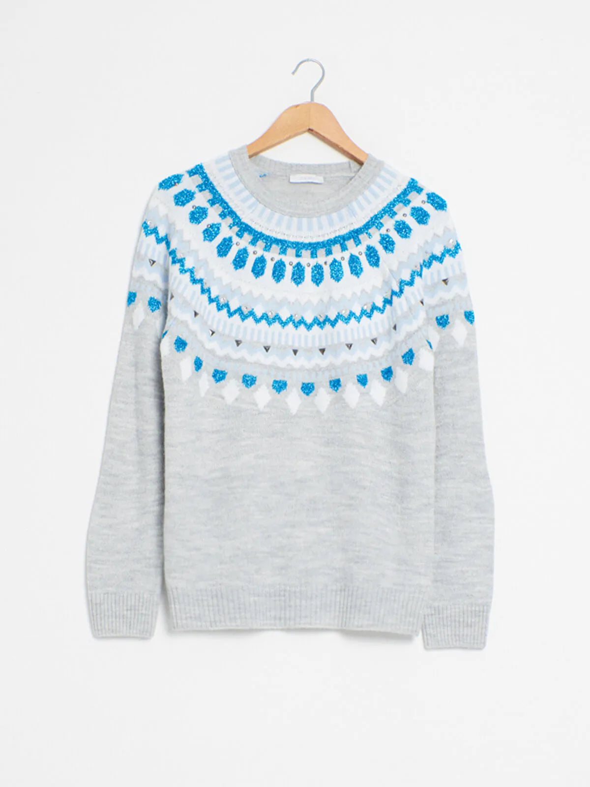 LC WAIKIKI Women Blue Jumper