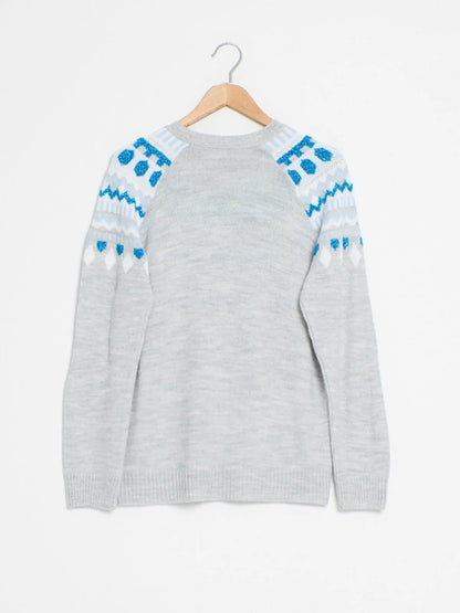 LC WAIKIKI Women Blue Jumper