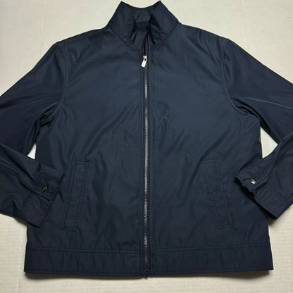 Michael Kors Men's Black Tech Track Jacket Waterproof